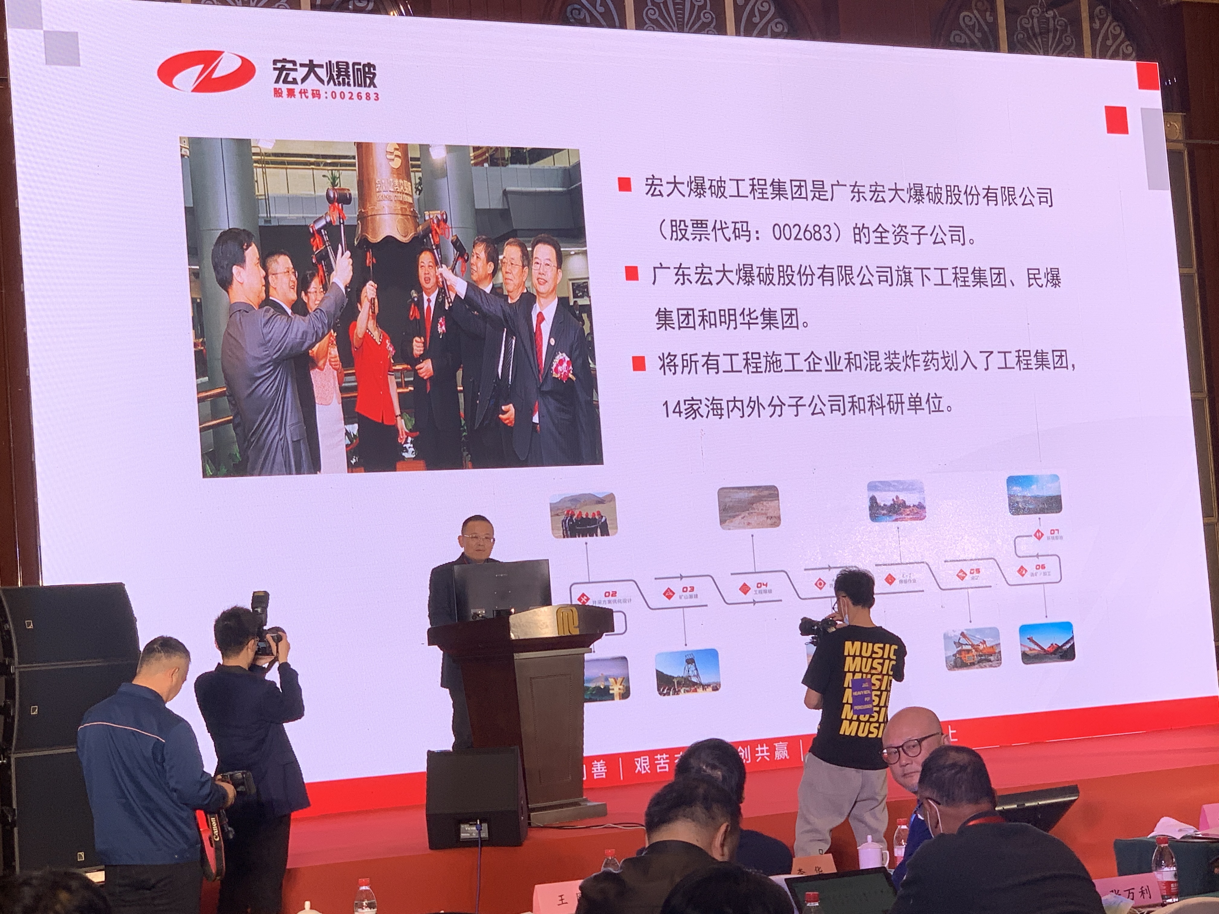 【创新精准台阶爆破技术，助力砂石高效节能开采】宏大爆破工程集团参加“高效节能砂石环保技术及应用研讨会”